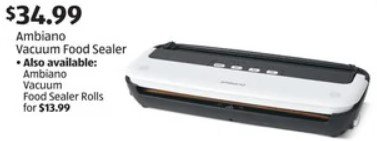 AMBIANO VACUUM FOOD SEALER