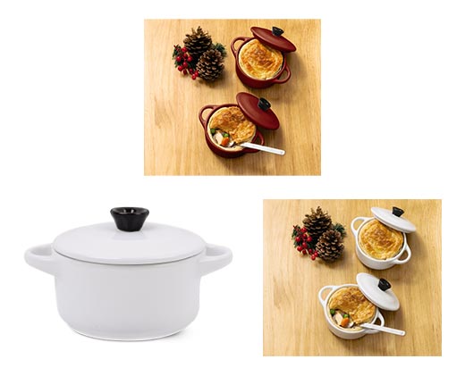 Crofton, Kitchen, Nib Crofton Botanical Garden Mini Dutch Oven Set Aldi  Exclusive