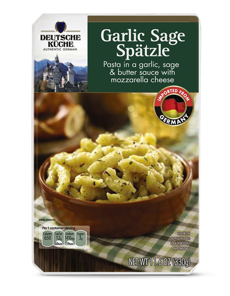 Deutsche Küche Garlic Sage AldiSpätzle