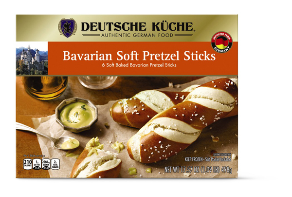 deutsche kuche soft pretzel stick aldi Pretzels