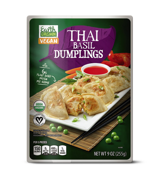 Earth Grown Thai Basil Dumplings