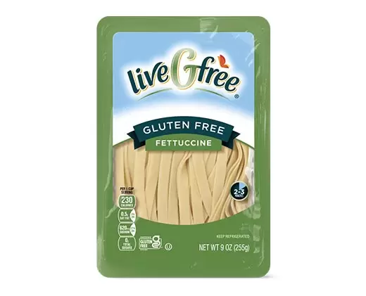 Aldi gluten free Fettuccine livegfree