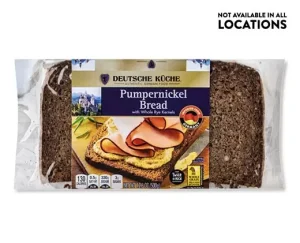 Aldi Pumpernickel deutsche kuche german breads